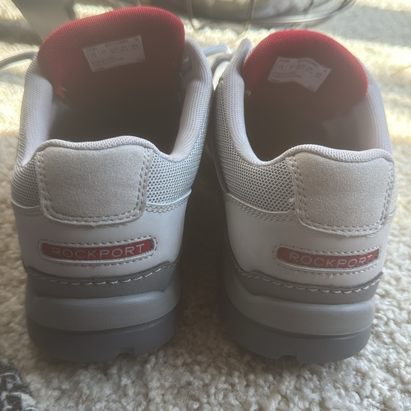 Men 7.5 Rockport XCS trutech Grey/red Worn once - Picture 3 of 6